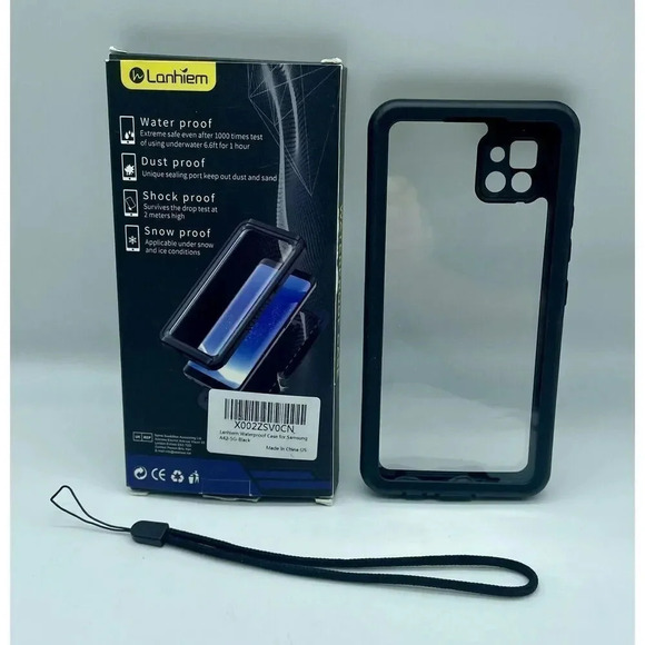 Lanhiem Samsung Galaxy A42 5G Case IP68 Waterproof Dustproof Shockproof Case - Picture 2 of 9
